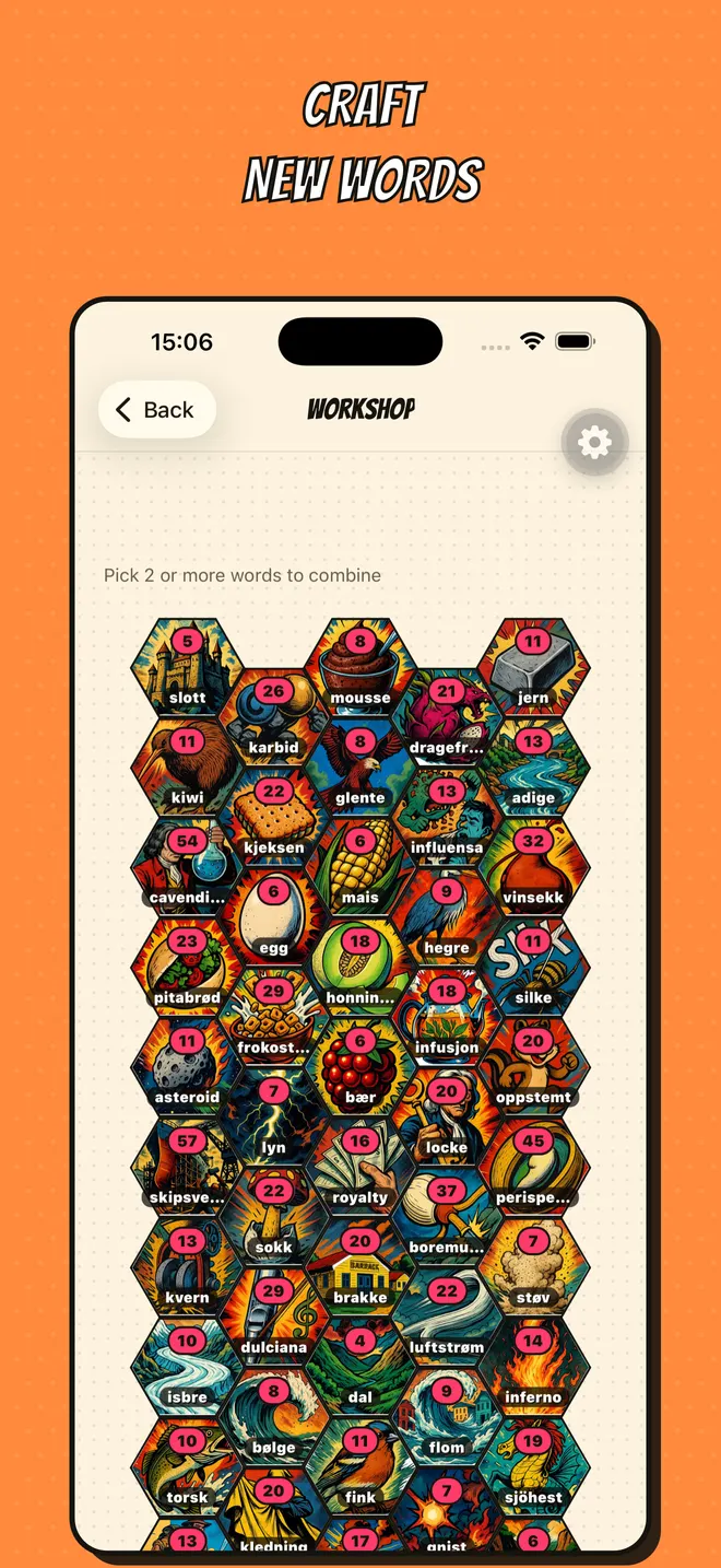 CRAFT NEW WORDS